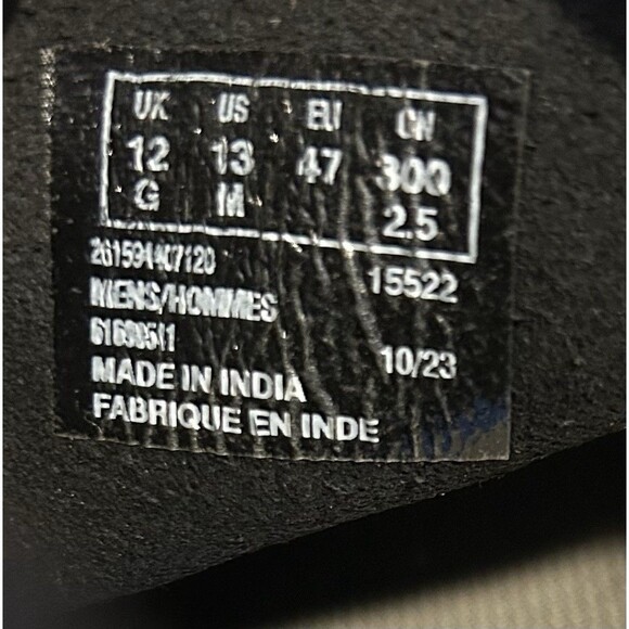 NEW CLARKS Collection Men's Shacre Boot Extreme Comfort Black Leather Size 13 M - Picture 16 of 16